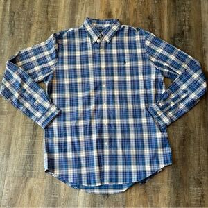 Polo‎ Ralph Lauren Classic Fit Performance Long Sleeve Button Up Men’s Sz Large